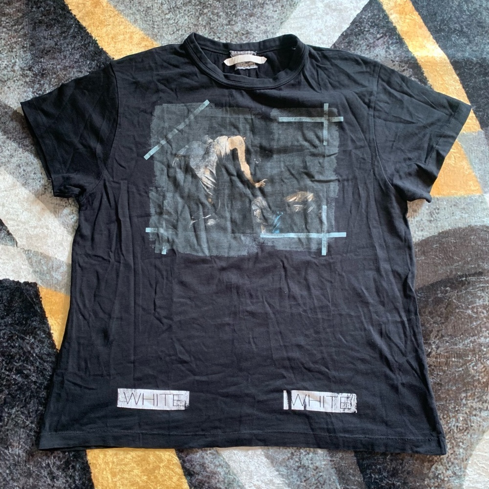 Off White Painting T-Shirt Caravaggio